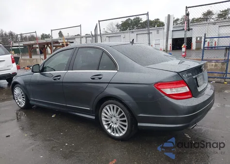 2008 Mercedes-Benz C 230 from USA, damaged, VIN WDDGF52X28F097267